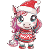 Einhorn Weihnachten