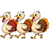 Bébé dinde de Thanksgiving