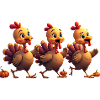 Bébé dinde de Thanksgiving
