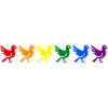Rainbow Doves