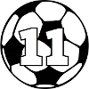 Number 11 football - 11th anniversary