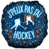 I can't I have hockey