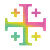Kairos Cross (Jerusalem Cross) – Spring Meadow