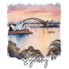 Sydney Watercolour, Sydney Australia