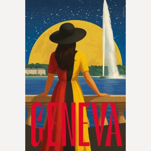 Jet d'eau Genf, Schweiz