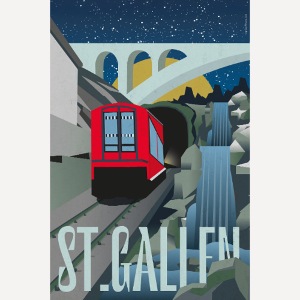 Mühleggbahn St.Gallen, Schweiz