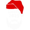 Santa 2025 Silhouette Tee