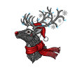 Funny Reindeer Christmas T-Shirt Gift