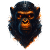 Cyberpunk Monkey