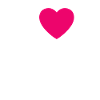 J’aime Danny Coeur rose J’aime Danny