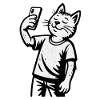 Cats Selfie Shirt