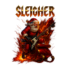 Heavy Metal Santa Sleigher