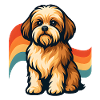 Shih Tzu Dog Rainbow Dream