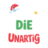 Vilain Père Noël disant