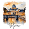 Aquarelle du Vatican
