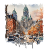 Montréal Aquarelle, Montréal Canada