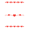 I Love Skiing Heart Design