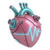 Neon Heartbeat Machine