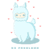 No Problama – Funny Llama Design