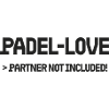 Padel-Love > Partner not included, black
