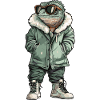 Caméléon Hiver frais