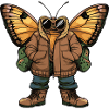 Papillon Hiver Frais