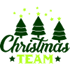 Christmas Team Logo Motif