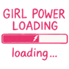 Girl Power Loading Bar