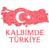 Kalbimde Türkiye Flag