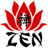 Le mot zen en chinois (noir)