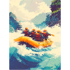 Rafting-Expedition in Wild Rapids