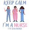 Stay calm I'm a nurse