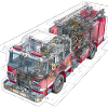 Fire Brigade Truck Detail Technology