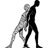 Shadow and Mummy Connected Body