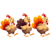 Bébé dinde de Thanksgiving