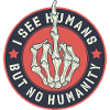 I See humans but no humanity