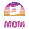 Sewing Mom Retro Circle