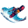 snowboard