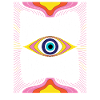 No Bad Vibes Eye Psychedelia