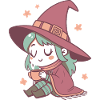 Witch Cozy with Pastel Tea