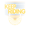 Keep Riding Cycling Pattern