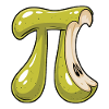 Poire Pi Vert Math