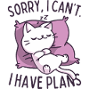 Sorry I Have Plans