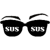 SUS Sunglasses Meme Design