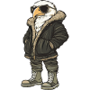 Harpy Bird Cool Winter
