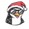 Penguin Christmas Funny