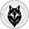 Rune Star Circle Emblem