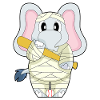 Elephant Halloween Baseball