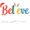 Believe Holiday Train Design