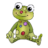 Frosch_mit_Punkten